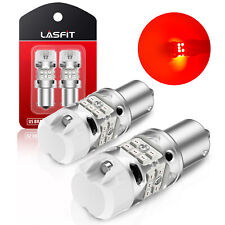 2X 1156 7506 BA15S Red LED Brake Stop Tail Light Bulb Error Free For BMW Audi VW picture