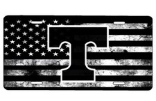American Flag Tactical Tennessee Volunteers Aluminium License Plate picture