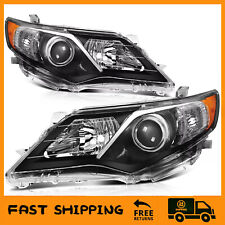For 2012-2014 Toyota Camry Projector Headlight Headlamp Left + Right Replacement picture