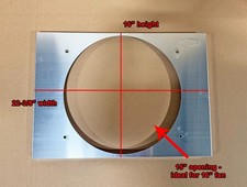 Aluminum Radiator Electric Fan Shroud Metal 23