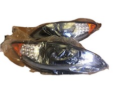 *NEW* Fit 2008-2016 International ProStar Black LED Signal DRL Headlight Pair picture