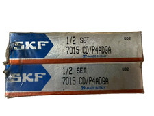 (SET OF 2) SKF 1/2 SET 7015 CD/P4ADGA Angular Contact Ball Bearing NOS picture