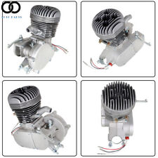100cc 2 Stroke Gas Engine Body Motor For Motorized Motorised Bicycle Bike Silver picture