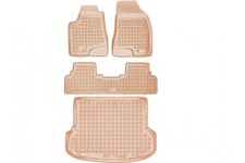 Rezaw-Plast Rubber Floor Mats for Lexus RX 2010-2012 Custom Fit Cargo Mat Beige picture