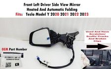 2020-2025 Tesla Model Y Driver Left Side View Mirror 1594111-00-C picture