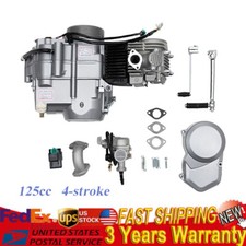 For Motorcycle 125cc 4-stroke Manual Clutch 4UP Engine Motor Dirt Pit Bike picture