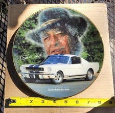 Carroll Shelby 30th Anniversary Mustang GT350 Commemorative Collector Plate 1995 picture