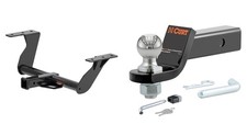 CURT Trailer Hitch Class 3 Tow Kit, 2in Ball Mount, Hitch Lock, Pin & Clip 13409 picture