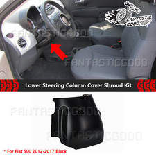 For Fiat 500 2012-2017 Black Lower Steering Column Cover Shroud OE 1RZ38JXWAB picture