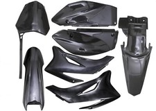 BLACK PLASTIC FENDER FAIRINGS KIT FOR YAMAHA TTR110 TTR110E TTR 110 SSR picture