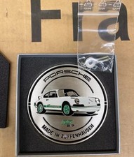 PORSCHE Carrera RS 2.7 Drivers Selection Design Car Grill Badge Logo Emblem Rare picture