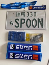 Spoon racing sports interior set aesthetics real JDM Spoon interior Japan parts picture