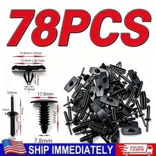 78X Full Fender Flare Hardware Clip Mounting Kit For 2016 Jeep Wrangler JK NEW picture