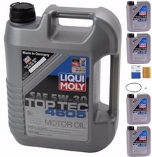 Oil Change Kit w/Liqui Moly Top Tech 4605 5W-30 Full Sythetic + MAHLE Oil Filter picture