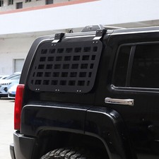 2x Trunk Side Window Exterior Molle Panel Armor Proctor Fits Hummer H3 2005-2009 picture
