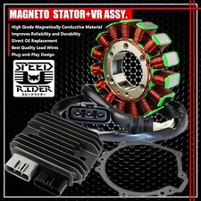 FOR 2011-2023 ZX-10R MAGNETO COIL STATOR+VOLTAGE REGULATOR RECTIFIER+GASKET KIT picture