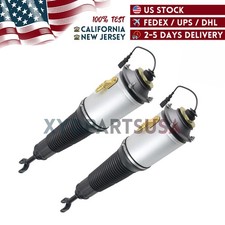 Pair For Audi A8 Quattro A8L S8 D3 Front Air Suspension Shock Struts 2002-2010 picture