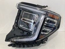 2022 - 2025 GMC Sierra 1500 Driver Left Chrome LED Projector Headlight OEM 3098 picture