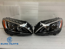 15-18 Mercedes Benz C-Class W205 LED Headlight Left & Right Headlamp OEM picture