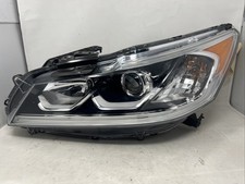 USED 2016-17 Honda Accord Halogen DRL LED LH Driver Side Headlight Assembly OEM picture