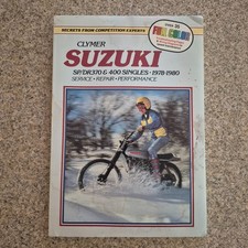 CLYMER SUZUKI SP/DR 370 & 400 SINGLES 1978-1980 SERVICE REPAIR MANUAL M374 picture