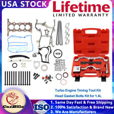 Head Gasket Bolts Kit and Timing Tool Kit for Vauxhall Chevy Cruze 1.0 1.2 1.4T picture