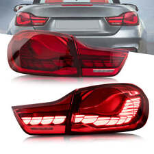 VLAND Red OLED Tail Lights For 2014-2020 BMW F32 F33 F36 F82 F83 M4 Animation 2x picture