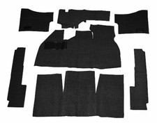 EMPI Black Carpet Kit for VW Bug, Beetle, Baja (1973-1977) - No Foot Rest, #3913 picture