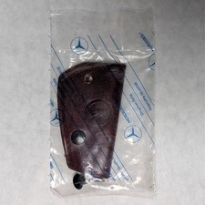 Mercedes Benz Key Chain Leather Brown  VINTAGE  1960s, 1970s, 1980s NEW picture