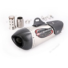 Universal 38-51 mm Exhaust Tail Pipe Motorcycle Muffler Silencer with DB Killer picture