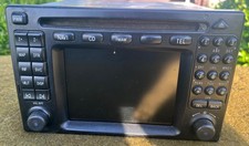 00-03 MERCEDES W210 W208 CLK430 E320 AM/FM RADIO NAVIGATION HEADUNIT SCREEN OEM picture