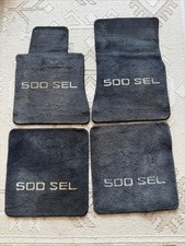 Vintage 1981-1991 Mercedes-Benz W126 floor mats With Logo 500 SEL picture