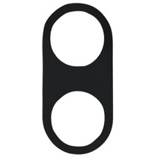 Daytona Black 2 19mm Billet Button Plate Gilbertsons KICBBP12BK picture