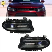 Projector Headlights HeadLamps Assembly For 2015-2020 Dodge Charger Pair Set picture