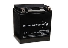 Yuasa YTX30L-BS Motorcycle Battery - 12V 30Ah 385CCA Replacement by BrightWay picture