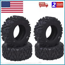 4PACK ATV Tires 25x8-12 25x8x12 Front 25x10-12 25x10x12 Rearries 6PR Mud Tires picture