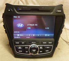 13 14 15 16 Hyundai Santa Fe Radio Cd Navigation & Card 96560-4Z1124X CBS26 picture
