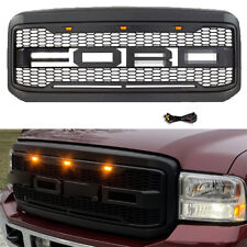 Front Grill for Ford 2005-2007 Ford F250 F350 Super Duty Raptor Style Hood Mesh picture