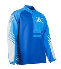 KLIM Sample Revolt 1/4 Zip Pullover -Size LG- Electric Blue-Nightfall picture