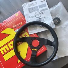 MOMO Steering Wheel Black MOD 78 35cm Suede 78 M-64 JDM OEM PARTS picture