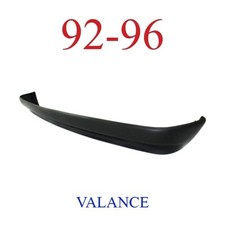 Black 92 96 Ford Econoline Lower Bumper Valance FO1095151 picture