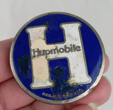 Original OEM 1918-1925 HUPMOBILE MODEL R RADIATOR GRILL BADGE EMBLEM VERY RARE picture