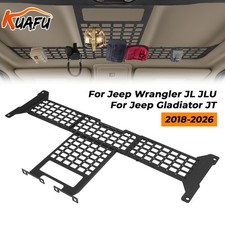 For Jeep Wrangler JL JLU Gladiator JT 18-2026 Overhead Molle Panel Roof Rack picture