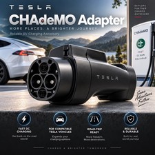 Tesla CHAdeMO Adapter 1036392-10-D Fast Charger OEM Model S X NEW picture