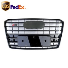For Audi A8 S8 2015 2016 2017 2018 Front Bumper Grille S8 Style Grill Black picture