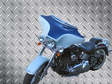 Batwing Fairing Cut w/ Quad (4) Speakers for Harley Davidson Softail Motorcycle picture
