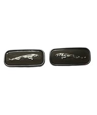 98-03 Jaguar XJ8 XJR X308 Right Left Fender Marker Badge Emblems Logo OEM PAIR picture