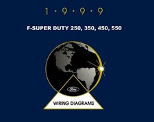 1999 Ford Truck F-Super Duty, F-250-550 Wiring Diagrams Manual picture