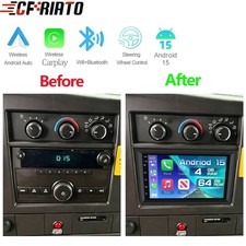4G+64GB For 2008-2024 GMC Savana Carplay Car Radio Android 15 GPS Navi WiFi RDS picture