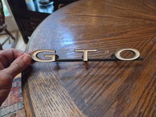 1968 1969 68 69 Pontiac GTO Front Grille Grill Emblem OEM Original picture